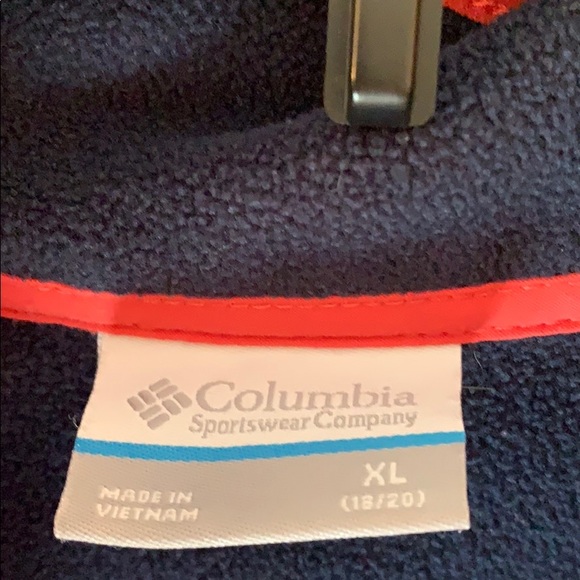 Columbia pullover jacket / fleece Boys Size XL - Picture 3 of 3